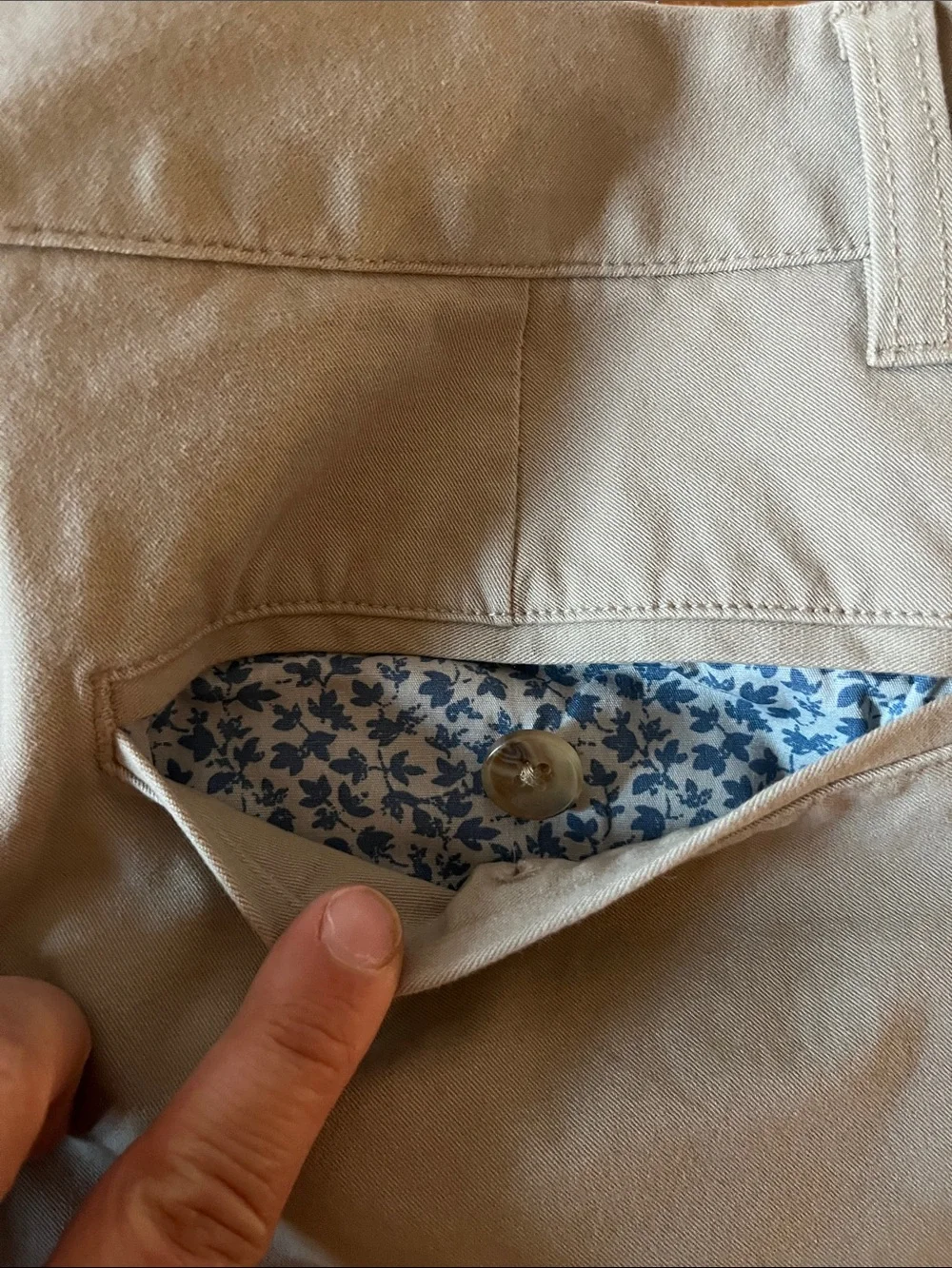 Men's Classic Chino Pants - Beige